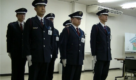 警備業の資格をもつ社員多数！